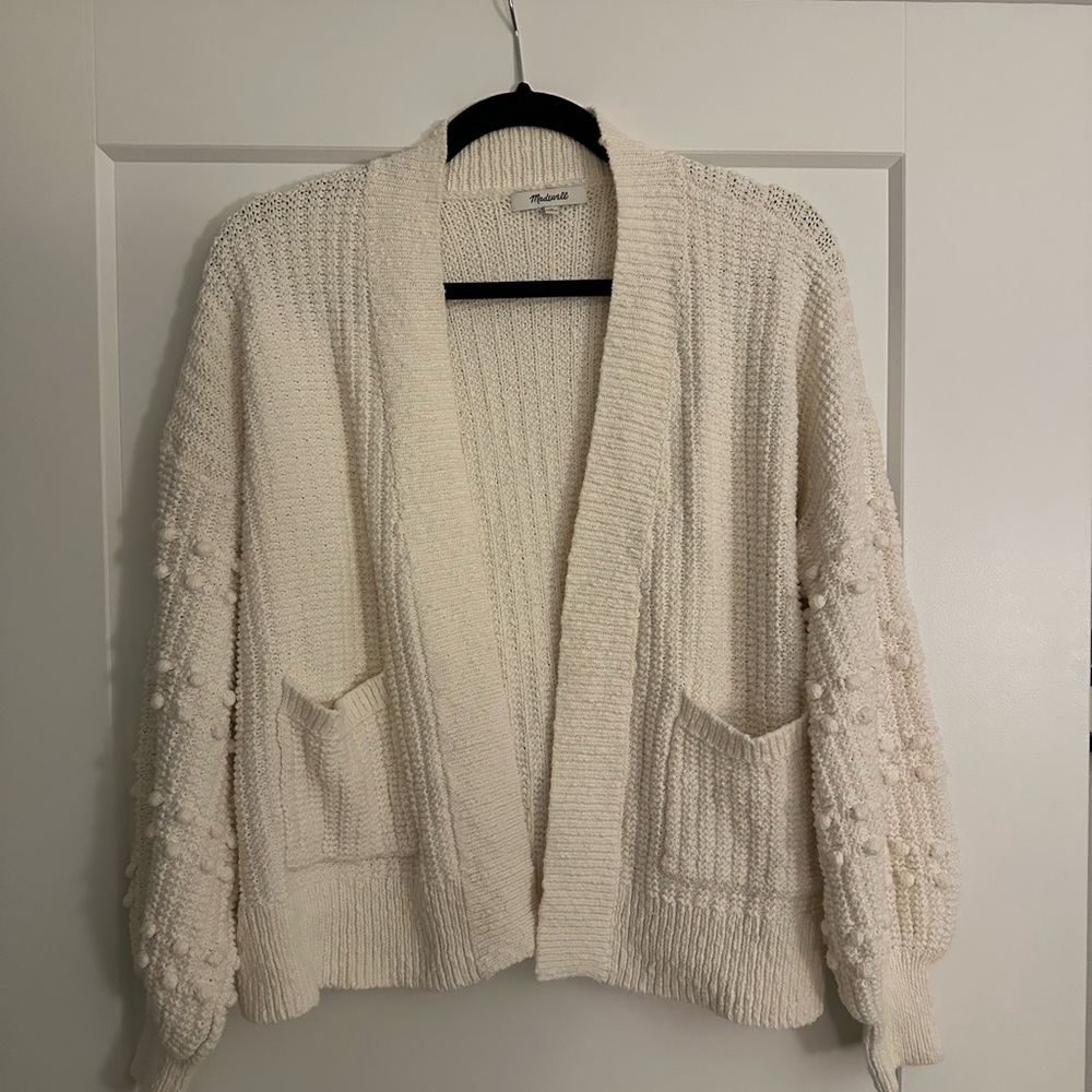 Madewell Cream Cardigan
